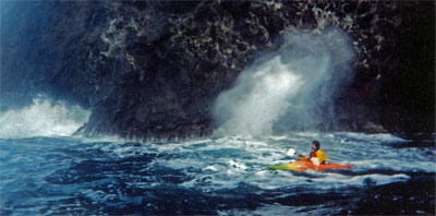 Me at a Bufadora south of Ensenada