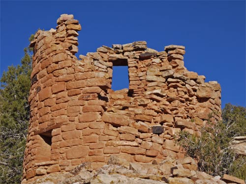 Round Tower ruin at Hovenweep