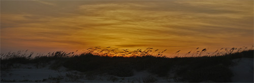 Sunset on Padre Island