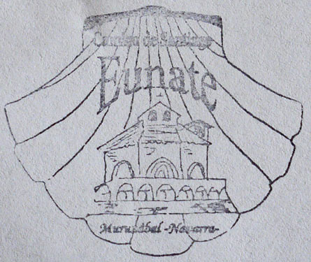 Credential Stamp from Eunate Church