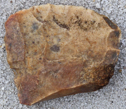 Flaked Stone Indian Tool