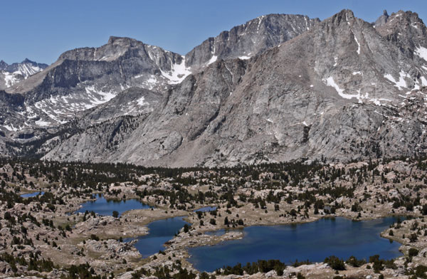 Lakes near Kern River Headwaters