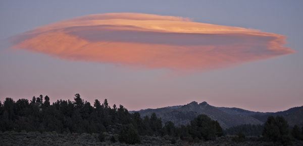 Kennedy Meadows Lenticular Cloud