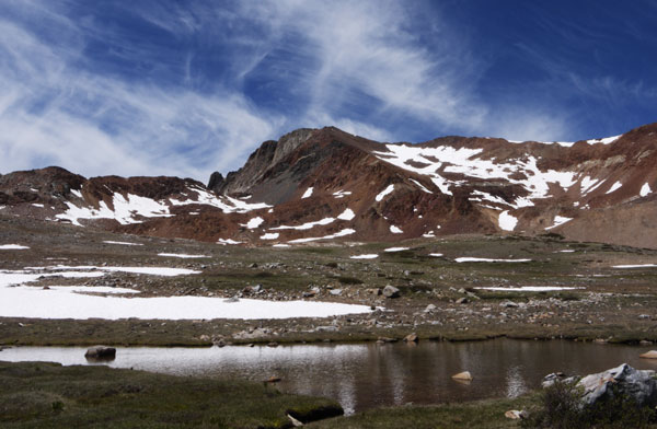 Snow on Mountains