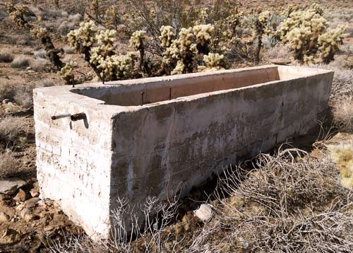 Dry Trough near Vallecito Wash