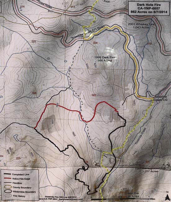 Dark Hole Fire Map