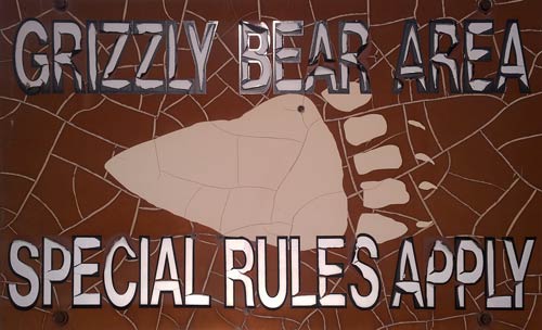 Grizzly Sign