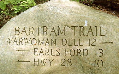 Stone Bartram Trail Marker