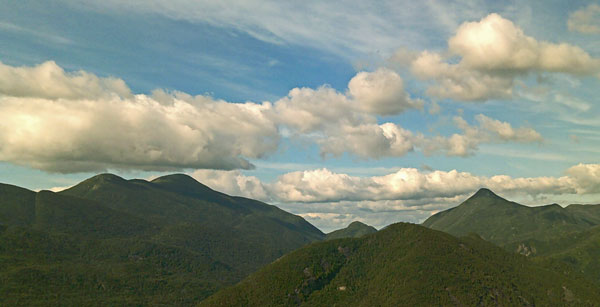 Peaks and Clouds