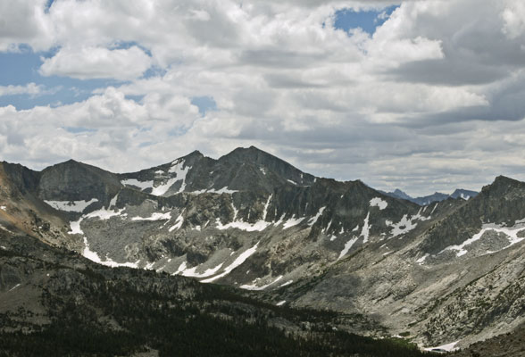 Mather Pass from Ascent to Vennacher Pass C