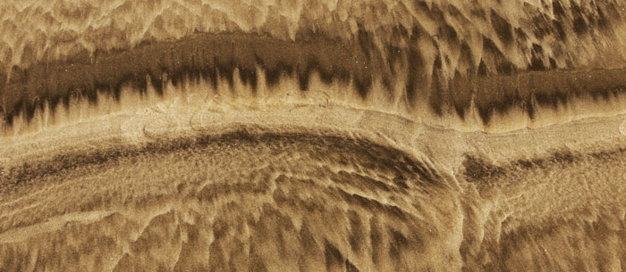 Surf Washed Sand Flow Lines