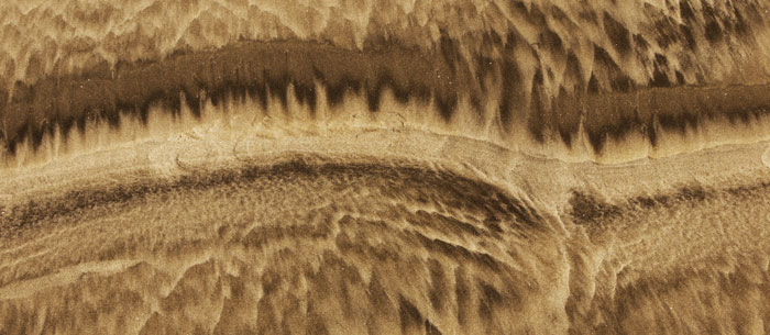 Surf Washed Sand Flow Lines