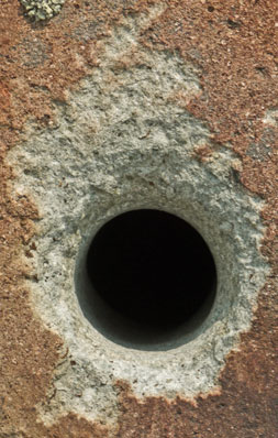 Round Blasting Hole