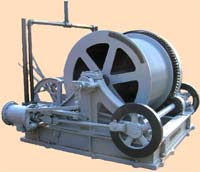 Cable reel.