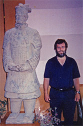 Me and a Xi'an Clay Soldier