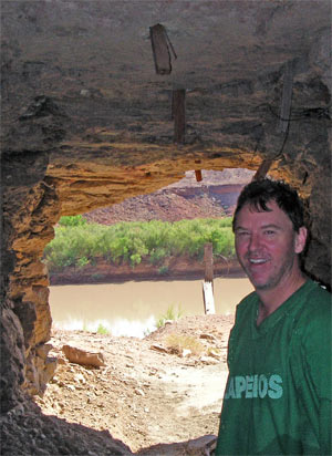 Jim in Uranium Mine