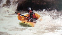 Dan Kayaking the Kern River, circa 2002