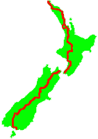 New Zealand's Te Araroa Trail Map