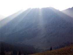 Rays of the Sun, PCT, Washington, 2003