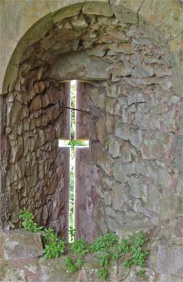 Archer's Window at Chepstow Castle