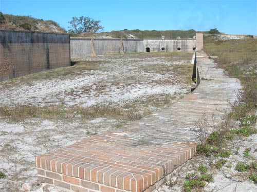 Ft Pickens, 19th Century.