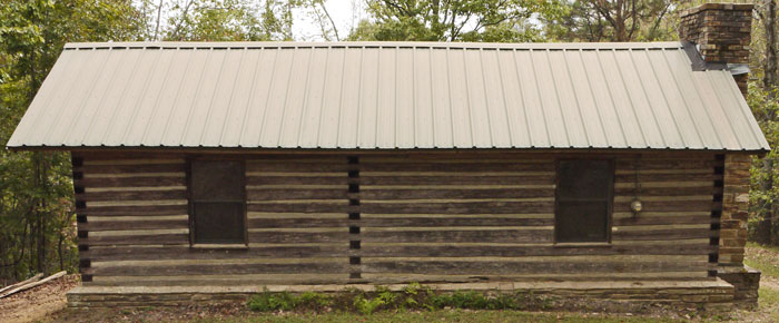 Flagg Hollow Cabin from North