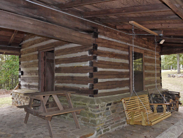 Center Cabin Porch from South East