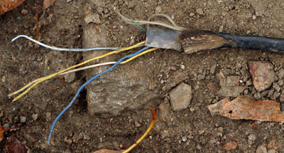 Flagg Telephone Wire