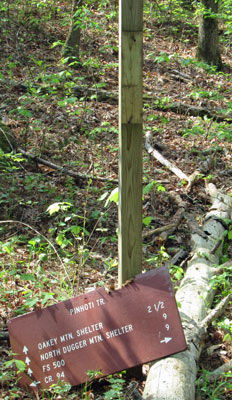 Sign Down Near Paved Chief Ladiga Rail Trail