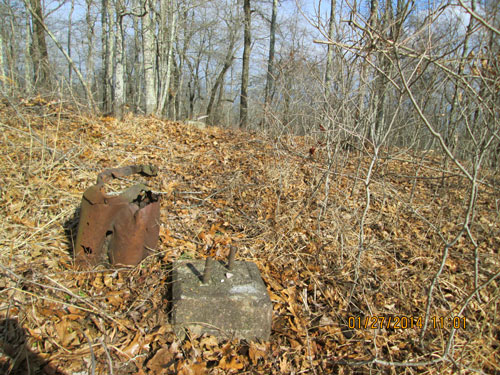 Burgess Mountain Fire Tower Foundations