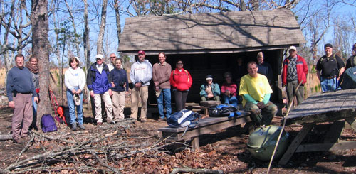 Davis Mountain Shelter AOA Hike