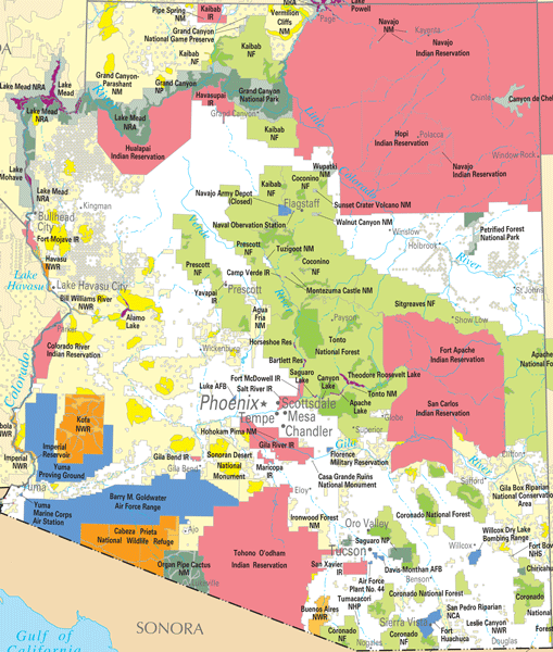 Federal Lands of Arizona