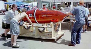 A Human Powered Submarine.