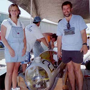 Marie and I visit a Submarine.