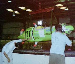 UCSD's Human Powered Submarine, 2002, 2004.