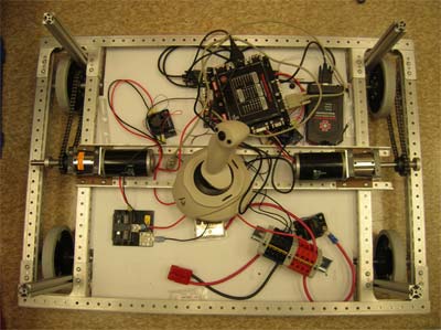 Our chassis before adding the fancy stuff.