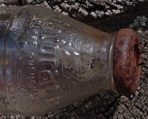 19 Ounce Glass Gatorade Bottle