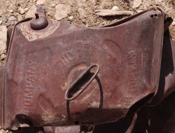 Standard Oil Can with Fancy Spout