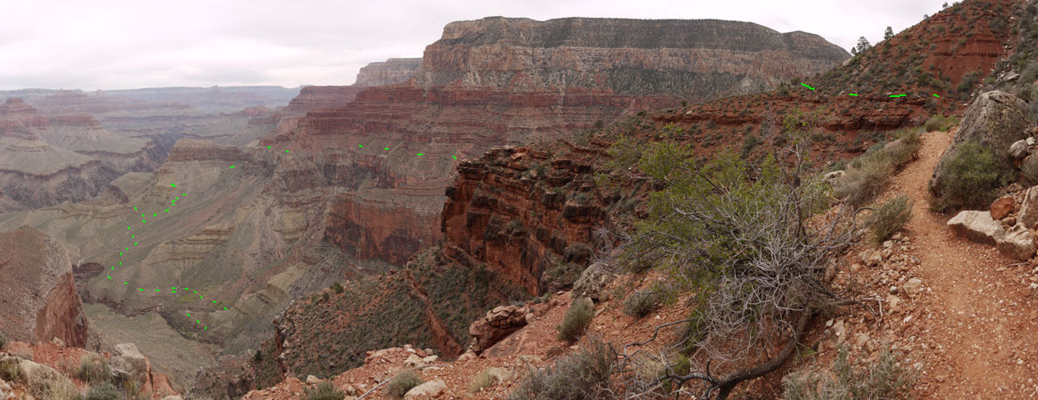 Hermit, Tonto, and Boucher Trails