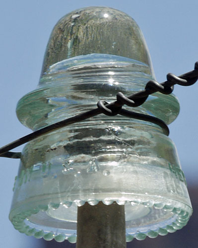 Clear Glass Insulator