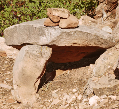 Cairn on Old Bright Angel Trail