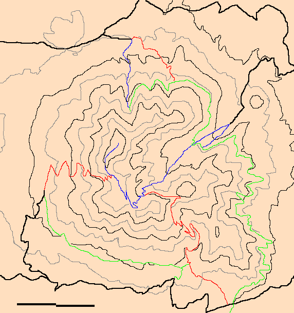 Map of San Francisco Range