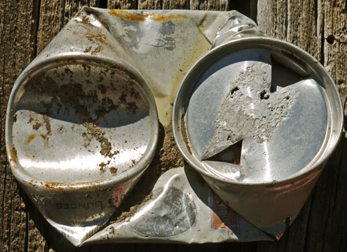 Coors Aluminum Can Opened by Churchkey