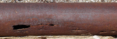Corroded Pipe